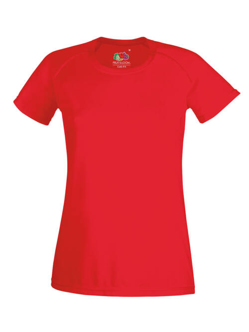 Fruit of the Loom Ladies Performance T Ladies Performance T – 2XL, rot-40