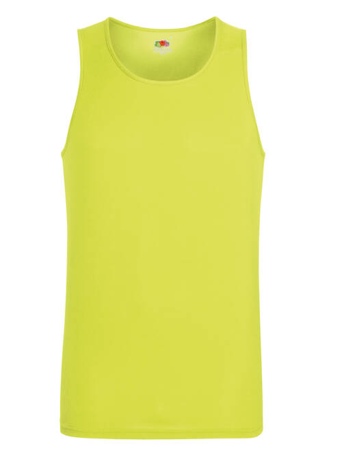 Fruit of the Loom Performance Vest Performance Vest – 2XL, zitronengelb-XK