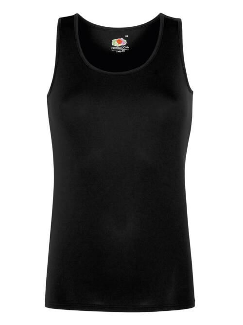 Fruit of the Loom Ladies Performance Vest Ladies Performance Vest – 2XL, schwarz-36