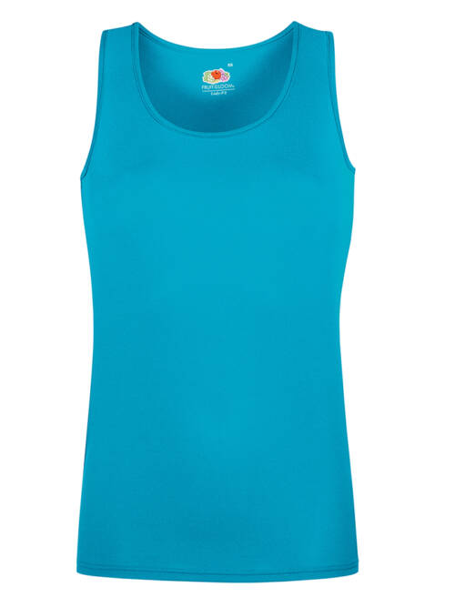 Fruit of the Loom Ladies Performance Vest Ladies Performance Vest – 2XL, azurblau-ZU