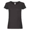 Fruit of the Loom Ladies Original T Ladies Original T – 2XL, Black-36