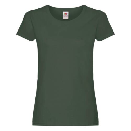 Fruit of the Loom Ladies Original T Ladies Original T – 2XL, Bottle Green-38