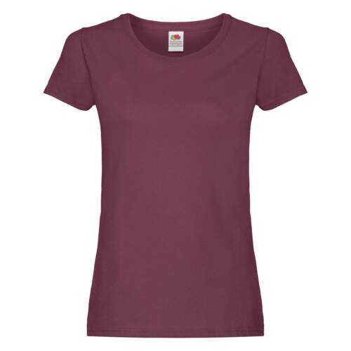 Fruit of the Loom Ladies Original T Ladies Original T – 2XL, Burgundy-41