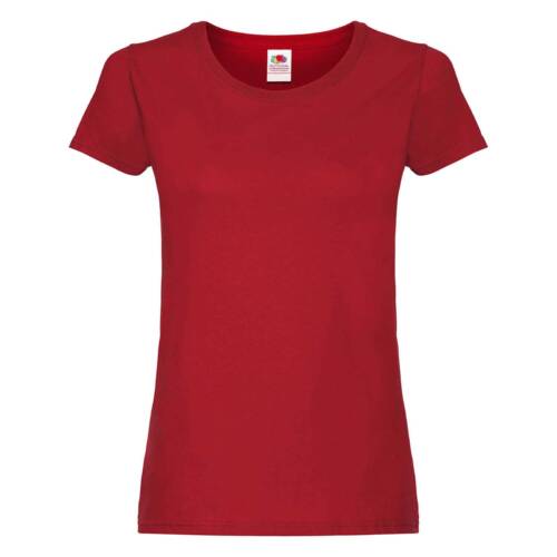 Fruit of the Loom Ladies Original T Ladies Original T – 2XL, Brick Red-BX