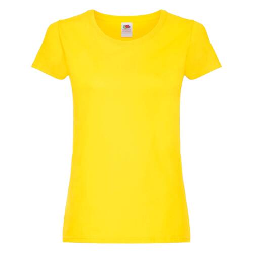 Fruit of the Loom Ladies Original T Ladies Original T – 2XL, Yellow-K2
