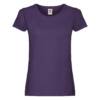 Fruit of the Loom Ladies Original T Ladies Original T – 2XL, Purple-PE