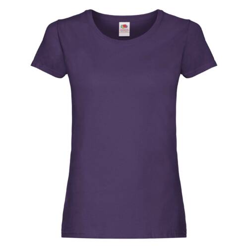 Fruit of the Loom Ladies Original T Ladies Original T – 2XL, Purple-PE