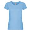 Fruit of the Loom Ladies Original T Ladies Original T – 2XL, Sky Blue-YT