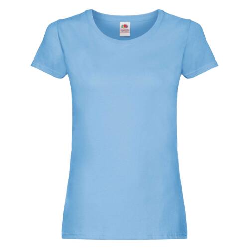 Fruit of the Loom Ladies Original T Ladies Original T – 2XL, Sky Blue-YT