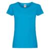 Fruit of the Loom Ladies Original T Ladies Original T – 2XL, Azure Blue-ZU