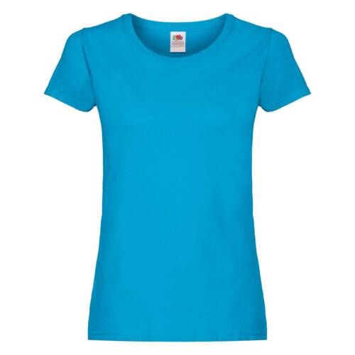 Fruit of the Loom Ladies Original T Ladies Original T – 2XL, Azure Blue-ZU