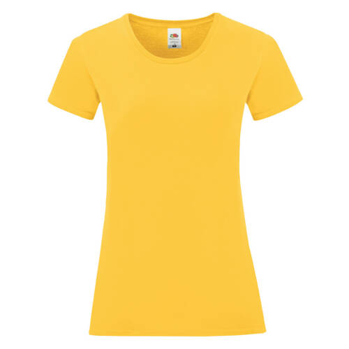 Fruit of the Loom Ladies Iconic 150 T Ladies Iconic 150 T – 2XL, Sunflower-34