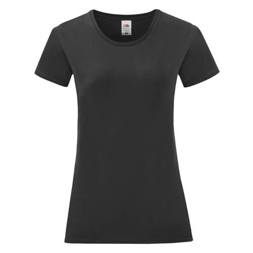 Fruit of the Loom Ladies Iconic 150 T Ladies Iconic 150 T – 2XL, Black-36