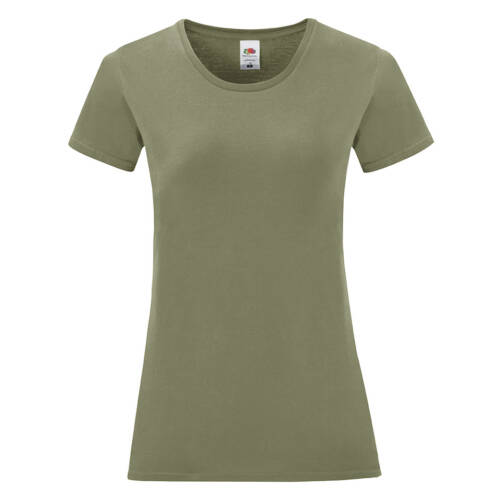 Fruit of the Loom Ladies Iconic 150 T Ladies Iconic 150 T – 2XL, Classic Olive-59