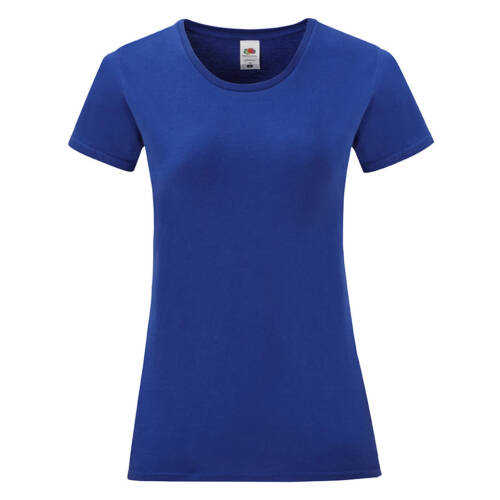 Fruit of the Loom Ladies Iconic 150 T Ladies Iconic 150 T – 2XL, Cobalt Blue-CB