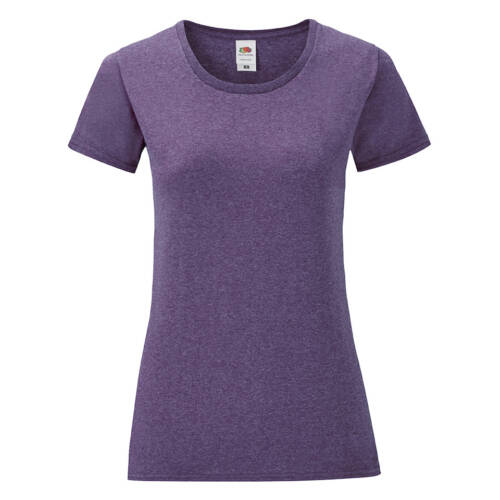 Fruit of the Loom Ladies Iconic 150 T Ladies Iconic 150 T – 2XL, Heather Purple-HP