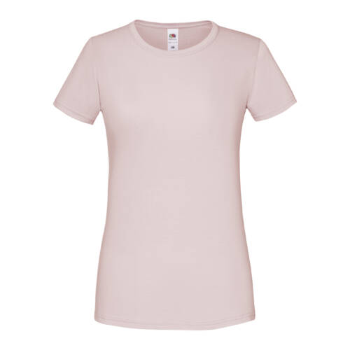 Fruit of the Loom Ladies Iconic 150 T Ladies Iconic 150 T – 2XL, Powder Rose-PR