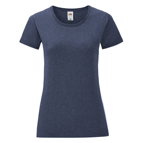 Fruit of the Loom Ladies Iconic 150 T Ladies Iconic 150 T – 2XL, Heather navy-VF