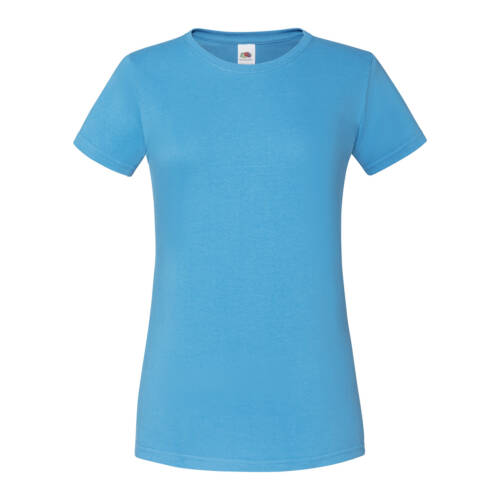 Fruit of the Loom Ladies Iconic 150 T Ladies Iconic 150 T – 2XL, Azure Blue-ZU