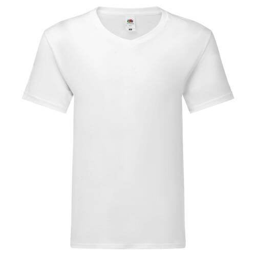 Fruit of the Loom Iconic 150 V-Neck T Iconic 150 V-Neck T – 2XL, White-30