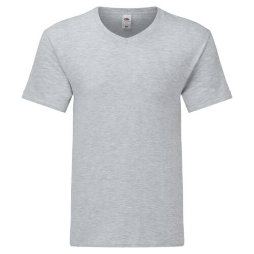 Fruit of the Loom Iconic 150 V-Neck T Iconic 150 V-Neck T – 2XL, Heather Grey-94