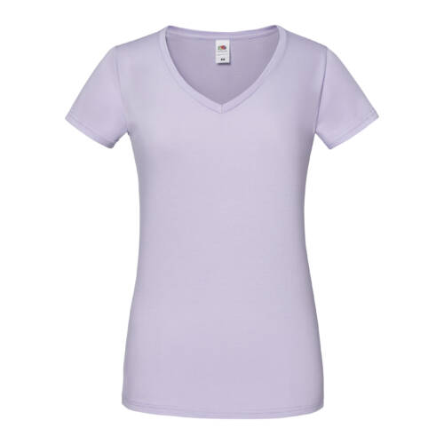 Fruit of the Loom Ladies Iconic 150 V-Neck T Ladies Iconic 150 V-Neck T – 2XL, Soft Lavender-SL