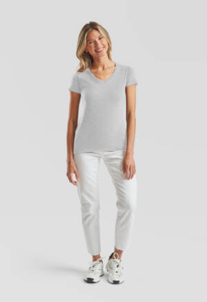 Fruit of the Loom Ladies Iconic 150 V-Neck T