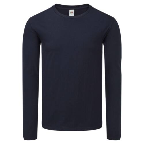 Fruit of the Loom Iconic 150 Classic Long Sleeve T Iconic 150 Classic Long Sleeve T – 2XL, Deep Navy-AZ