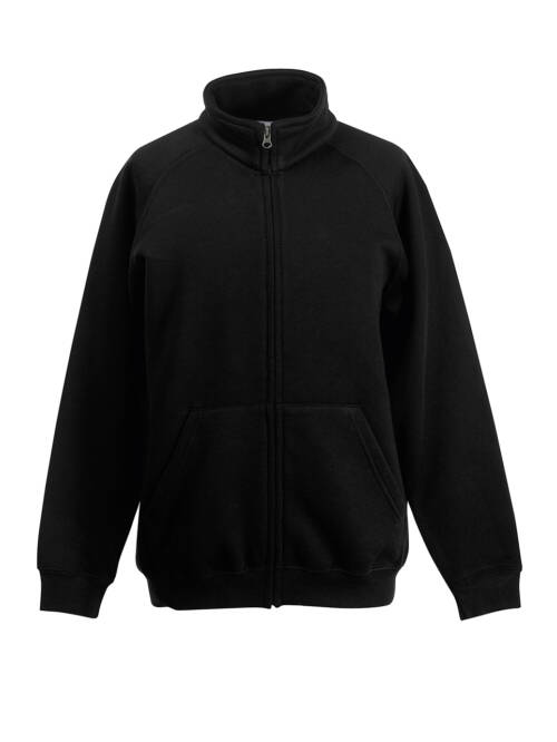 Fruit of the Loom Kids Classic Sweat Jacket 80/20 Kids Classic Sweat Jacket 80/20 – 116, schwarz-36
