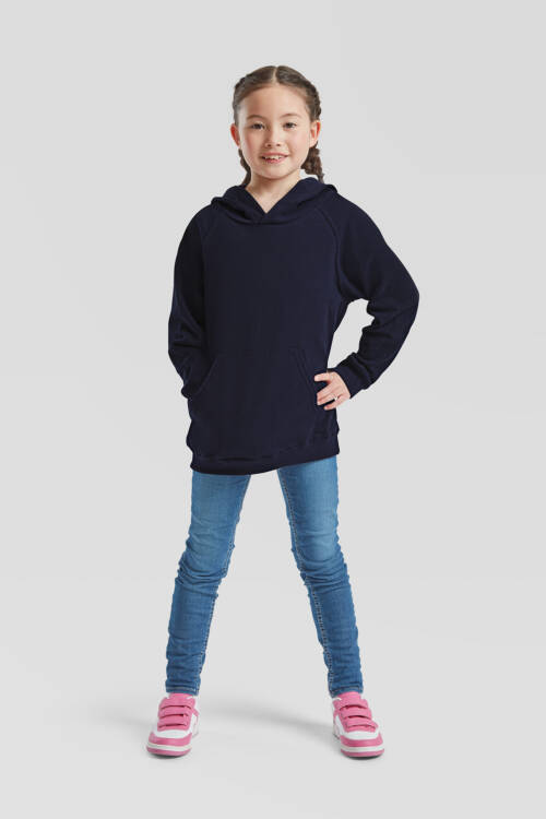Fruit of the Loom Kids Lightweight Hooded Sweat
