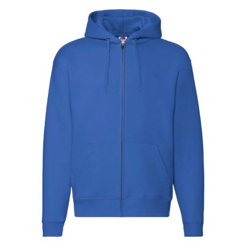 Fruit of the Loom Premium Hooded Sweat Jacket Premium Hooded Sweat Jacket – 2XL, Royal Blue-51