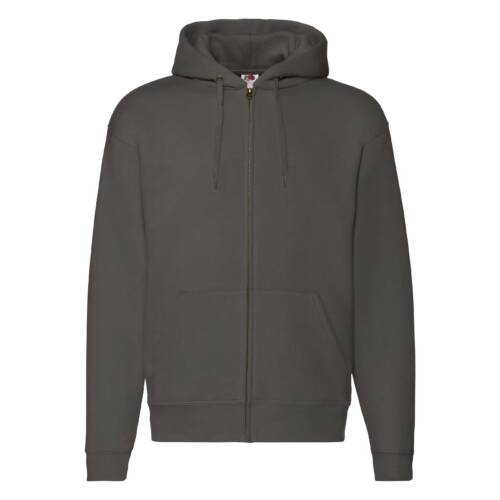 Fruit of the Loom Premium Hooded Sweat Jacket Premium Hooded Sweat Jacket – 2XL, charcoal-87