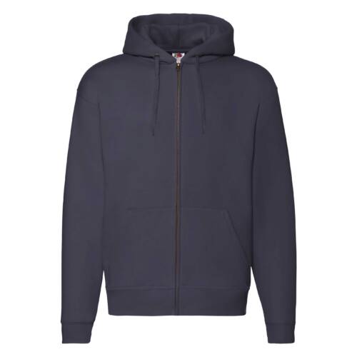 Fruit of the Loom Premium Hooded Sweat Jacket Premium Hooded Sweat Jacket – 2XL, Deep Navy-AZ