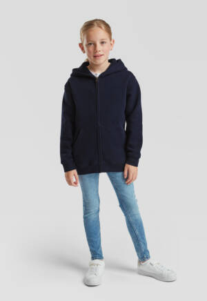 Fruit of the Loom Kids Premium Hooded Sweat Jacket