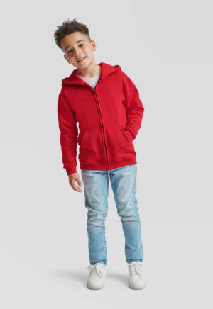 Fruit of the Loom Kids Classic Hooded Sweat Jacket