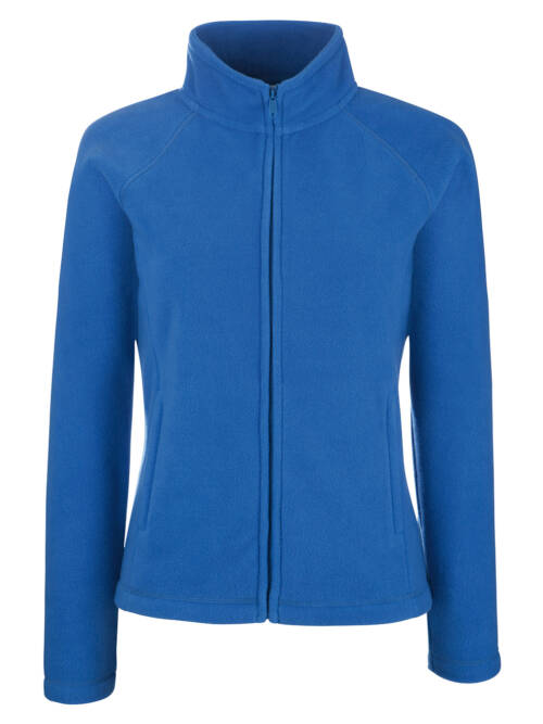 Fruit of the Loom Ladies Full Zip Fleece Ladies Full Zip Fleece – 2XL, royal-51