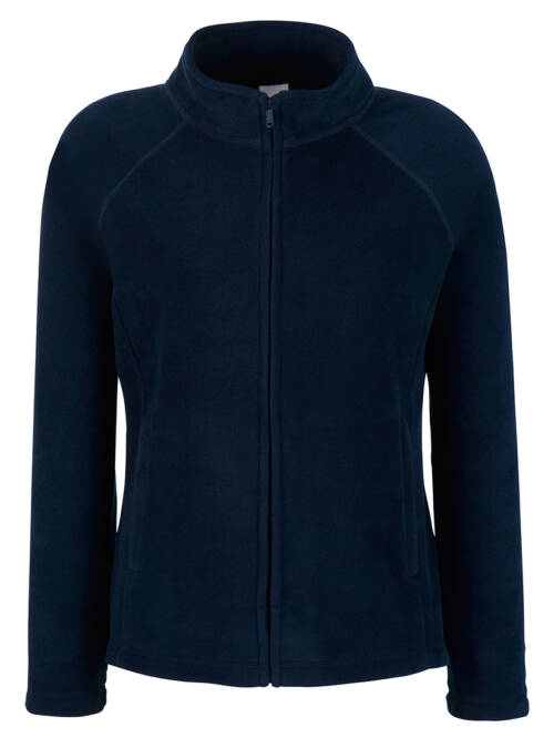 Fruit of the Loom Ladies Full Zip Fleece Ladies Full Zip Fleece – 2XL, Deep Navy-AZ