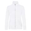 Fruit of the Loom Ladies Premium Sweat Jacket Ladies Premium Sweat Jacket – 2XL, White-30
