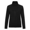 Fruit of the Loom Ladies Premium Sweat Jacket Ladies Premium Sweat Jacket – 2XL, Black-36