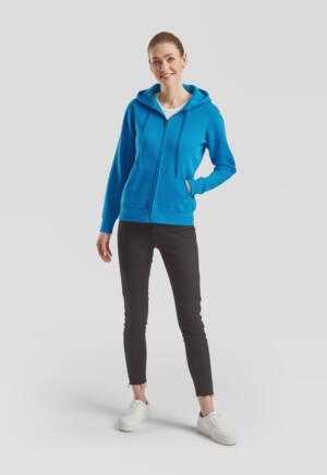Fruit of the Loom Ladies Premium Hooded Sweat Jacket