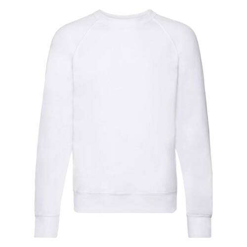Fruit of the Loom Lightweight Raglan Sweat Lightweight Raglan Sweat – 2XL, White-30