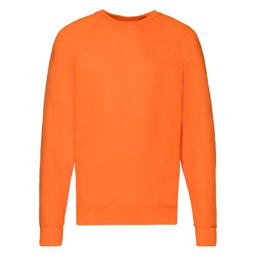 Fruit of the Loom Lightweight Raglan Sweat Lightweight Raglan Sweat – 2XL, Orange-44