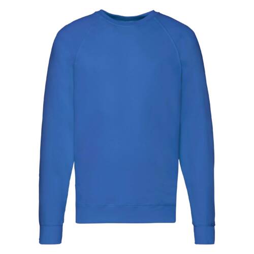 Fruit of the Loom Lightweight Raglan Sweat Lightweight Raglan Sweat – 2XL, Royal Blue-51