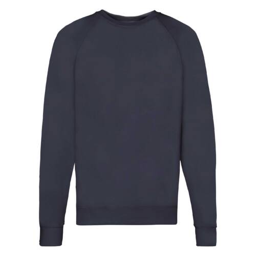 Fruit of the Loom Lightweight Raglan Sweat Lightweight Raglan Sweat – 2XL, Deep Navy-AZ