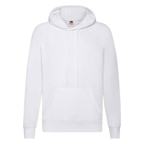 Fruit of the Loom Lightweight Hooded Sweat Lightweight Hooded Sweat – 2XL, White-30