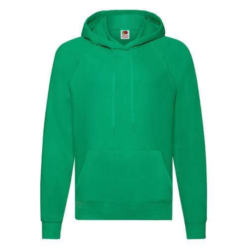 Fruit of the Loom Lightweight Hooded Sweat Lightweight Hooded Sweat – 2XL, Kelly Green-47