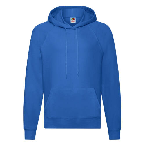 Fruit of the Loom Lightweight Hooded Sweat Lightweight Hooded Sweat – 2XL, Royal Blue-51
