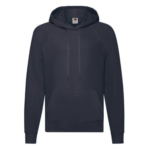 Fruit of the Loom Lightweight Hooded Sweat Lightweight Hooded Sweat – 2XL, Deep Navy-AZ
