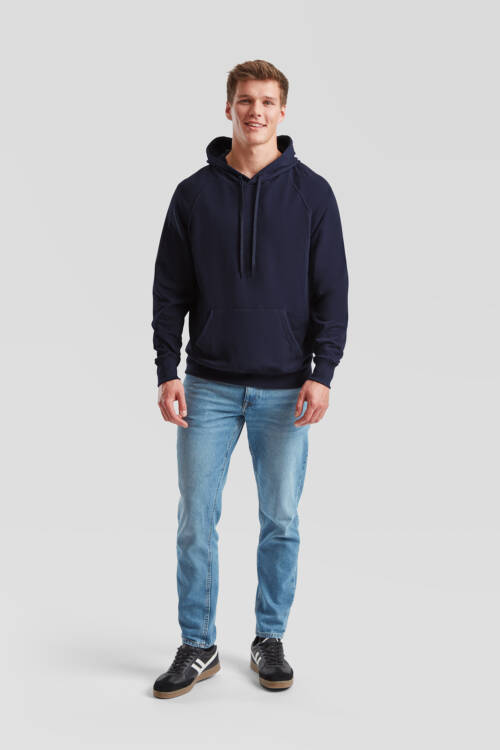 Fruit of the Loom Lightweight Hooded Sweat
