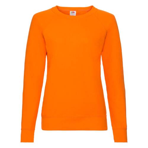Fruit of the Loom Ladies Lightweight Raglan Sweat Ladies Lightweight Raglan Sweat – 2XL, Orange-44